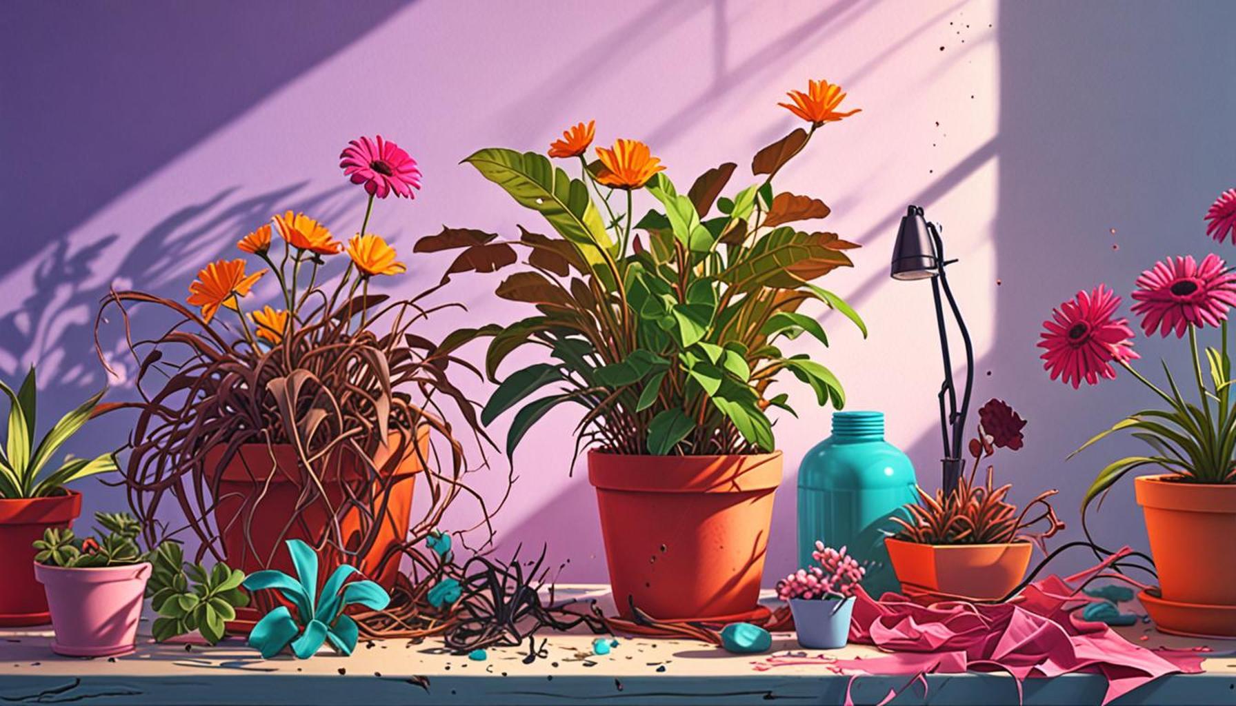 Revive Drooping Plants How to Save Withered Plants from Neglect