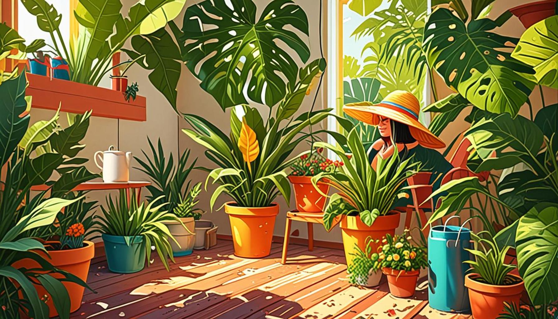How to Protect Plants from Excess Sunlight During Summer Heat